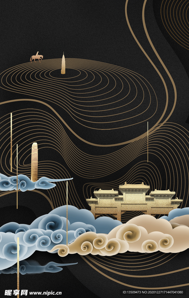 线条大气房地产