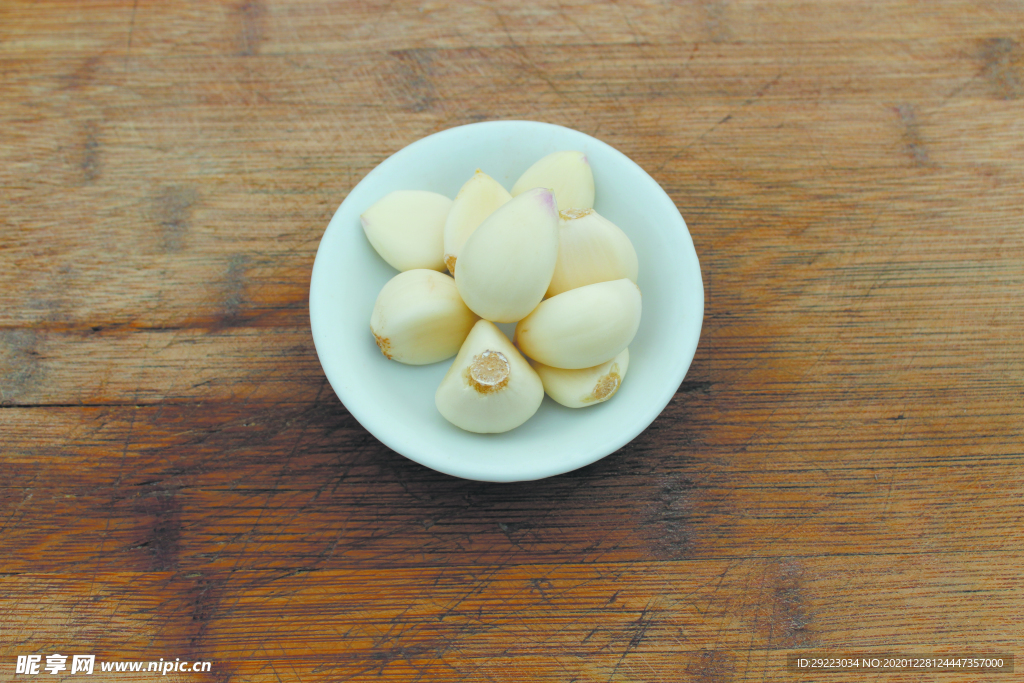 蒜瓣 大蒜 红蒜