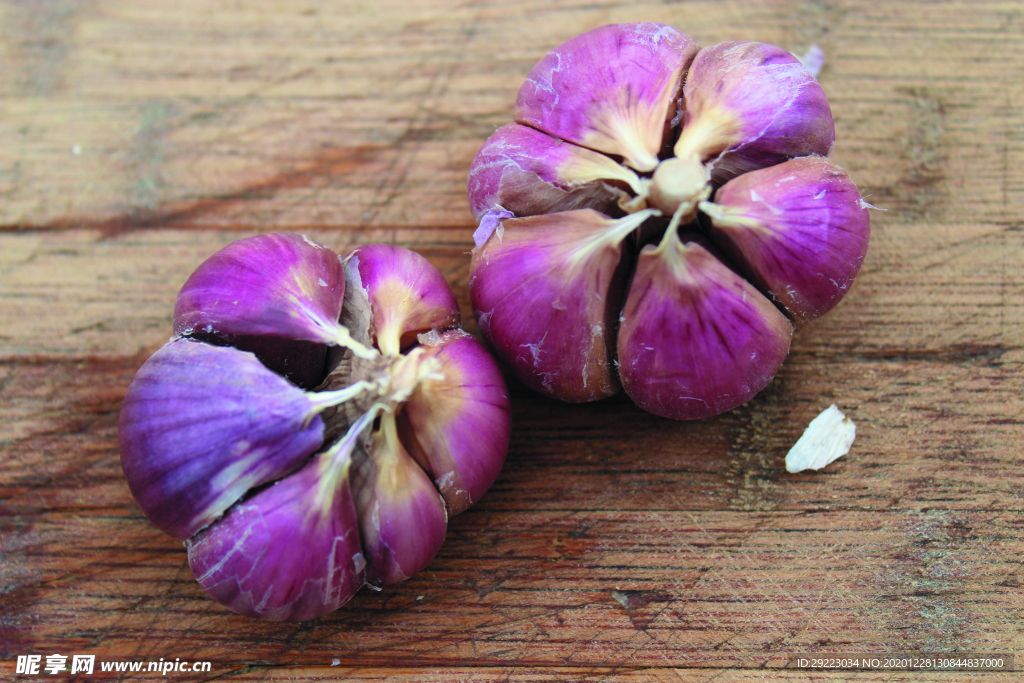 蒜瓣 大蒜 红蒜