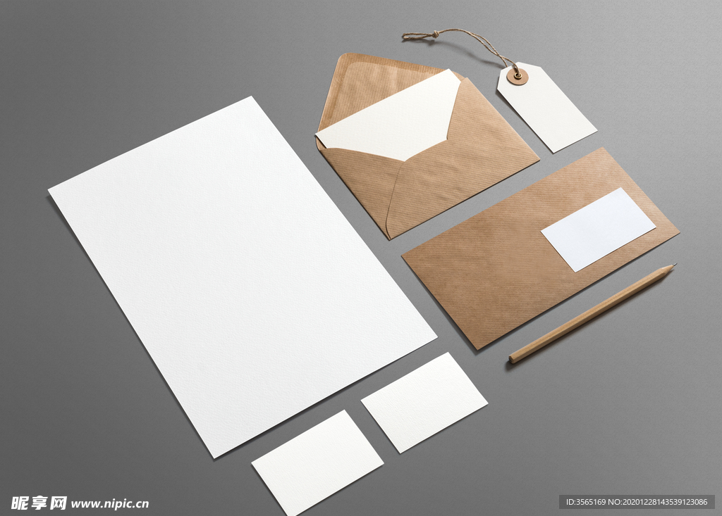 品牌形象样机PSD模板智能贴图