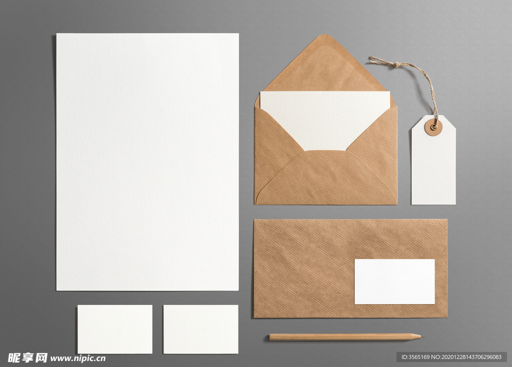 品牌形象样机PSD模板智能贴图