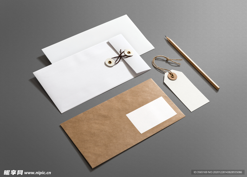 品牌形象样机PSD模板智能贴图