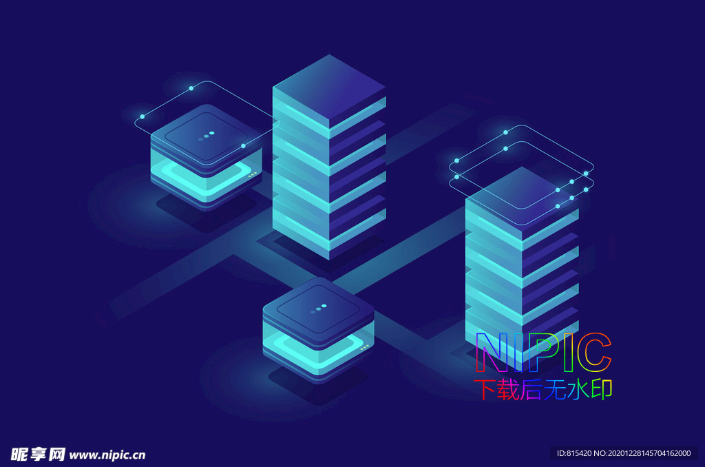 下载机房高科技服务器云计算