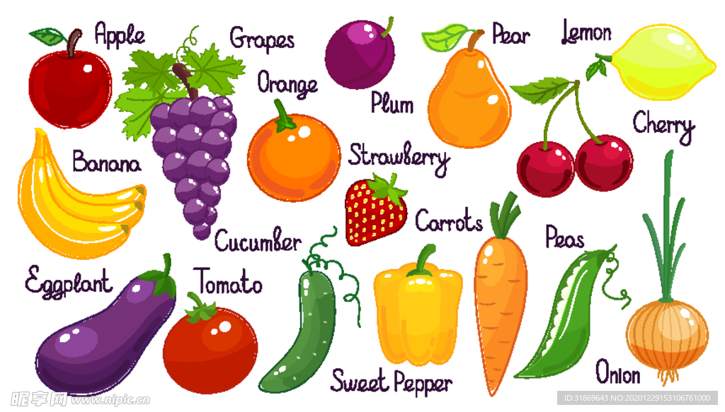 水果 蔬菜