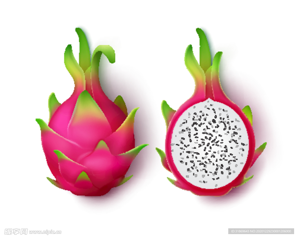 火龙果 水果 蔬菜