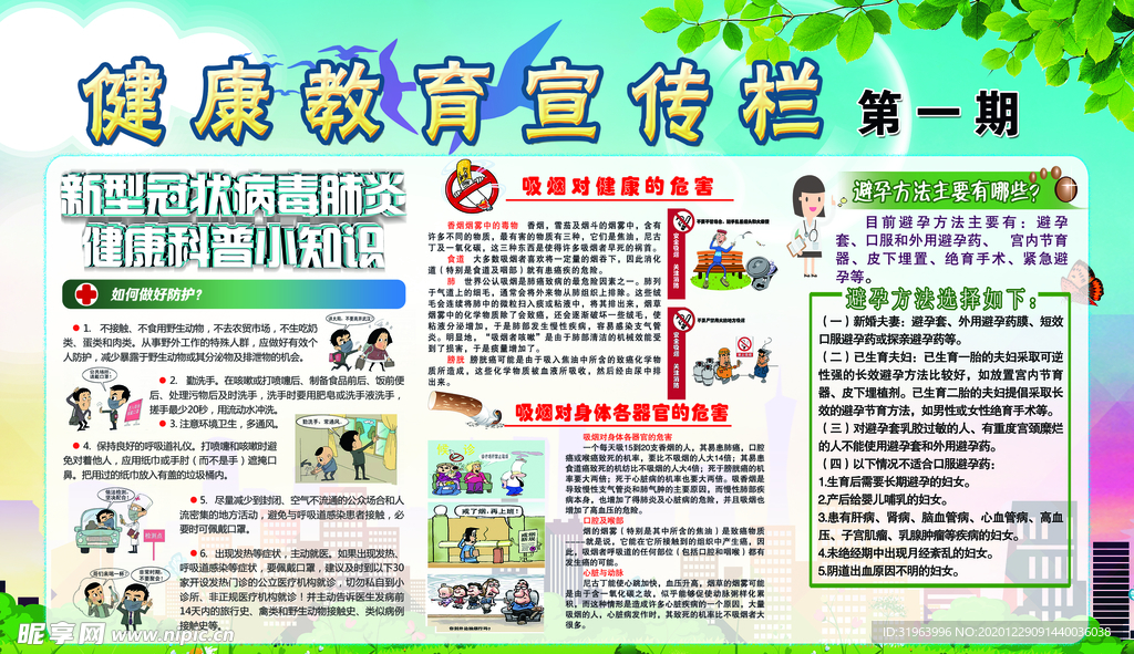 健康教育宣传栏