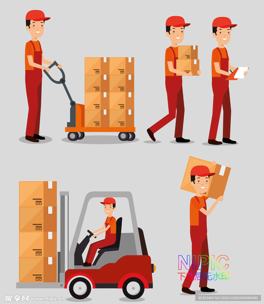 叉车工人