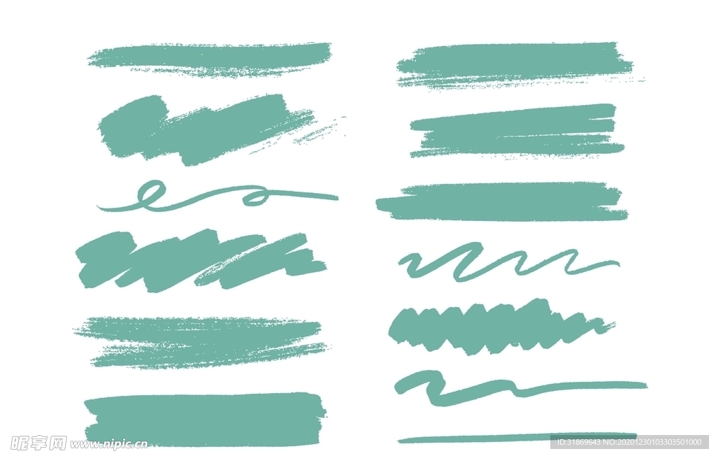 笔刷 展板背景模板