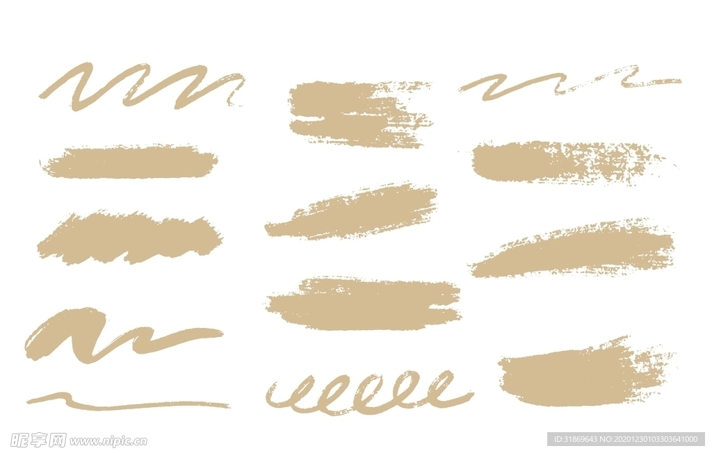 笔刷 展板背景模板