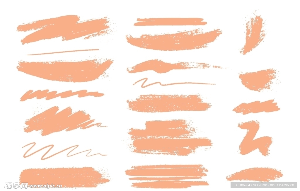 笔刷 展板背景模板