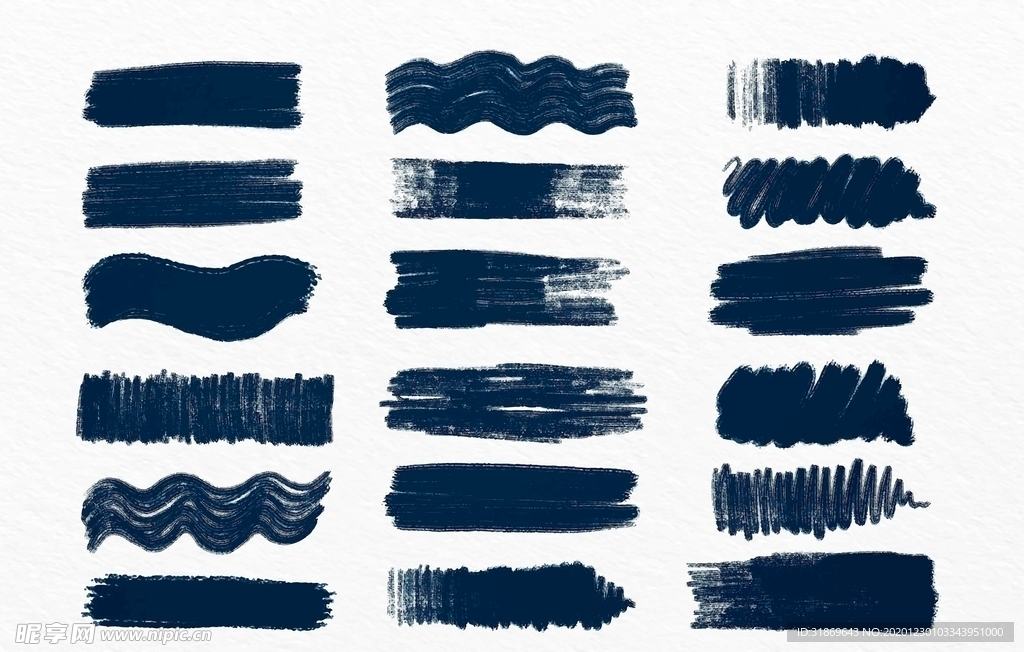 笔刷 展板背景模板