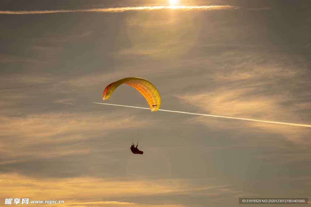 滑翔伞 飞行 空气 天空 运动