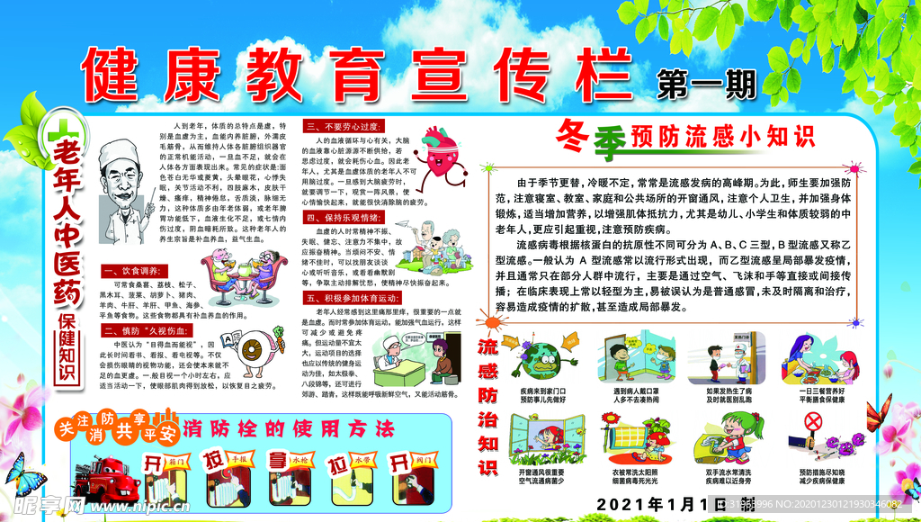 健康教育宣传栏