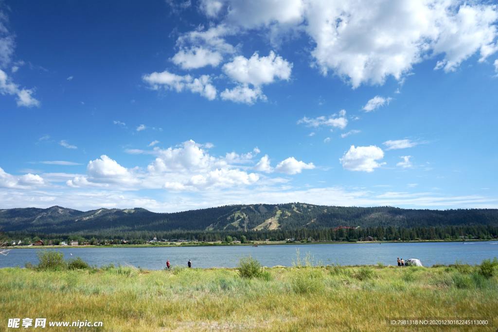 蓝天 白云 蓝天白云 天空 简