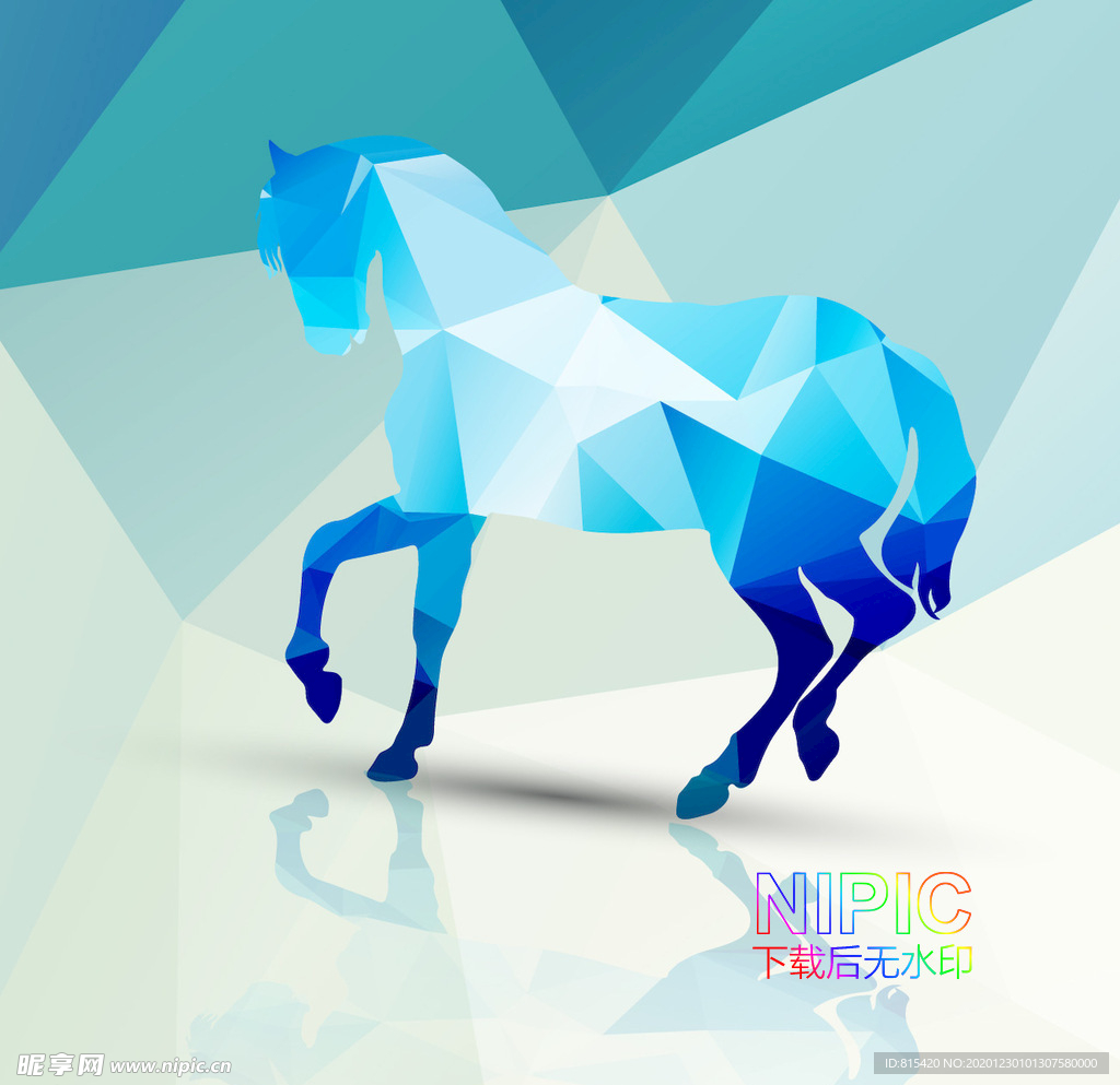 low poly 马
