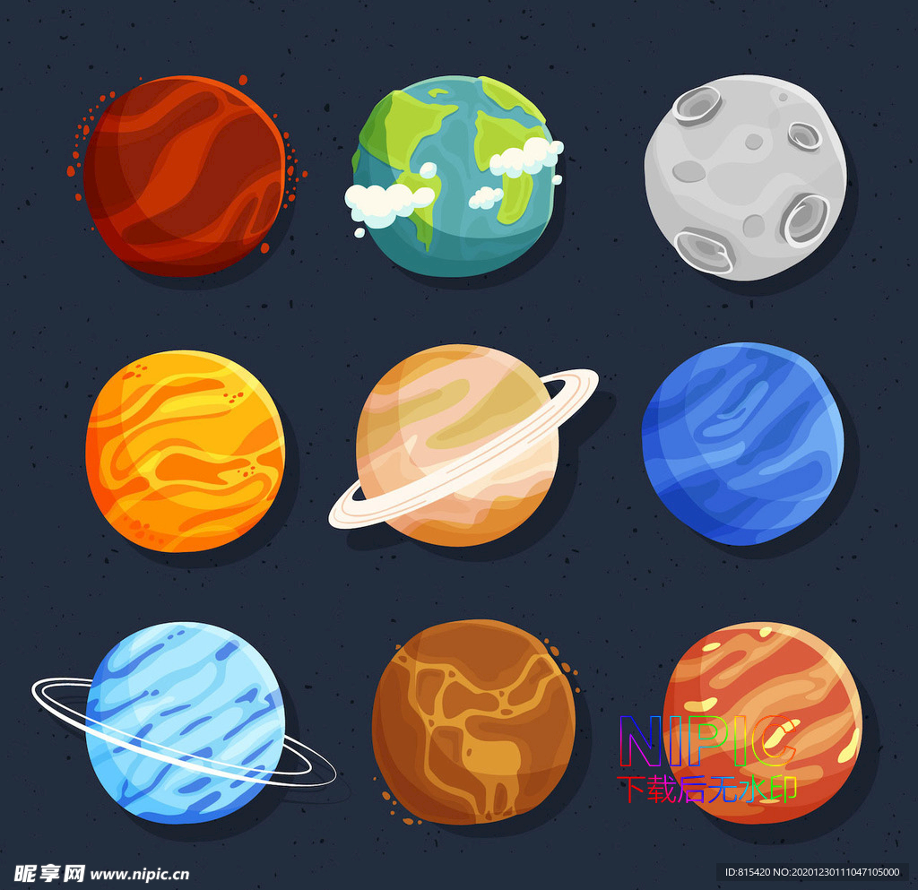 太阳系星球