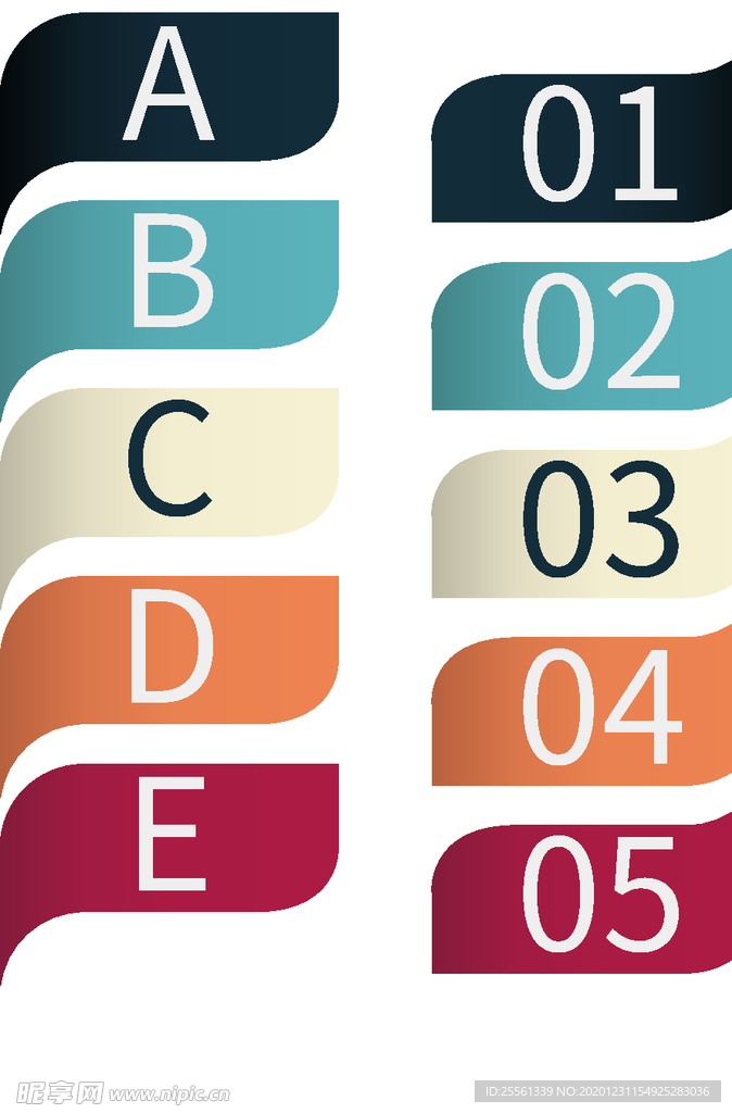 文本框 信息图模板