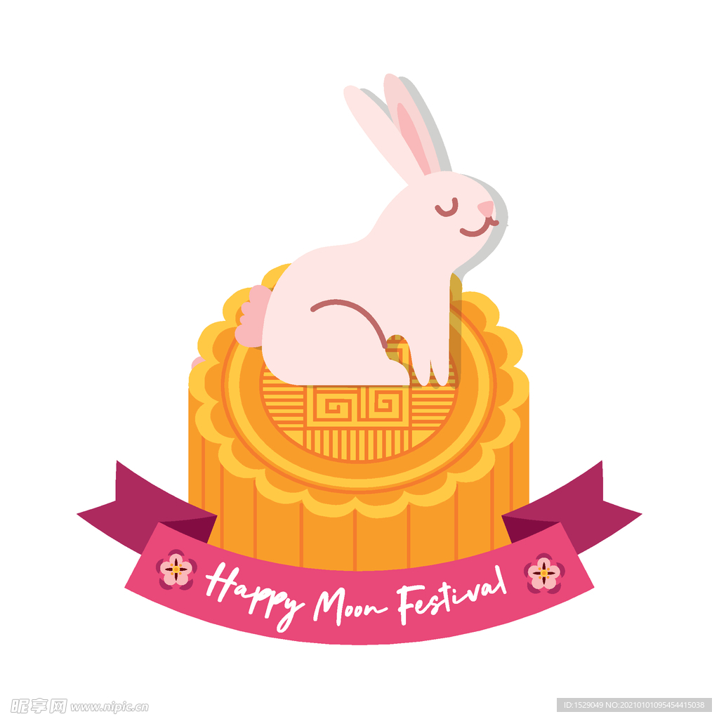 卡通中秋节