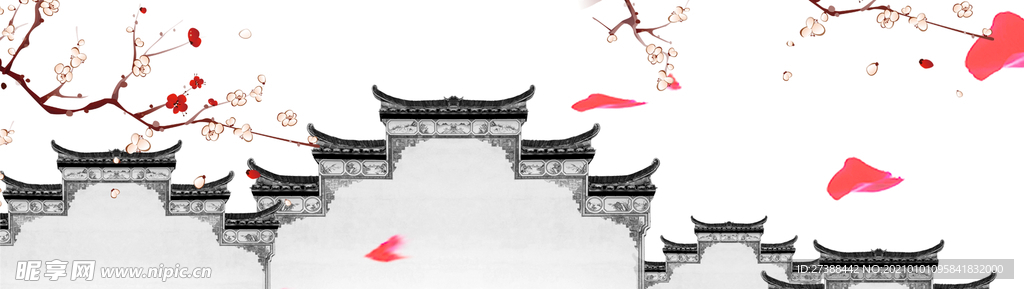 中国风 水墨 喜庆背景