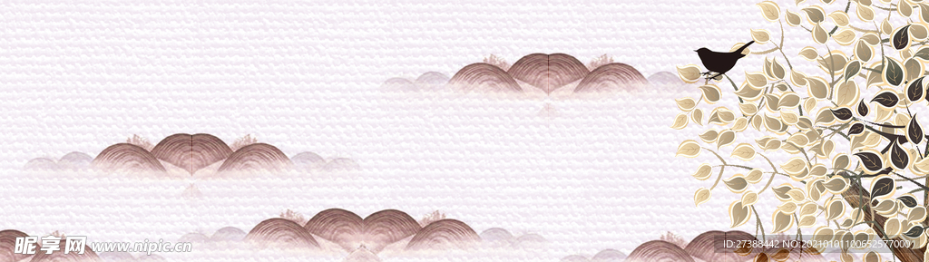 中国风 水墨 喜庆背景