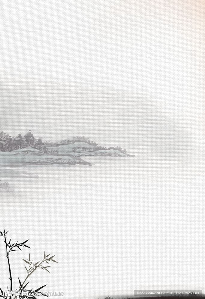 中国风 水墨 喜庆背景图片