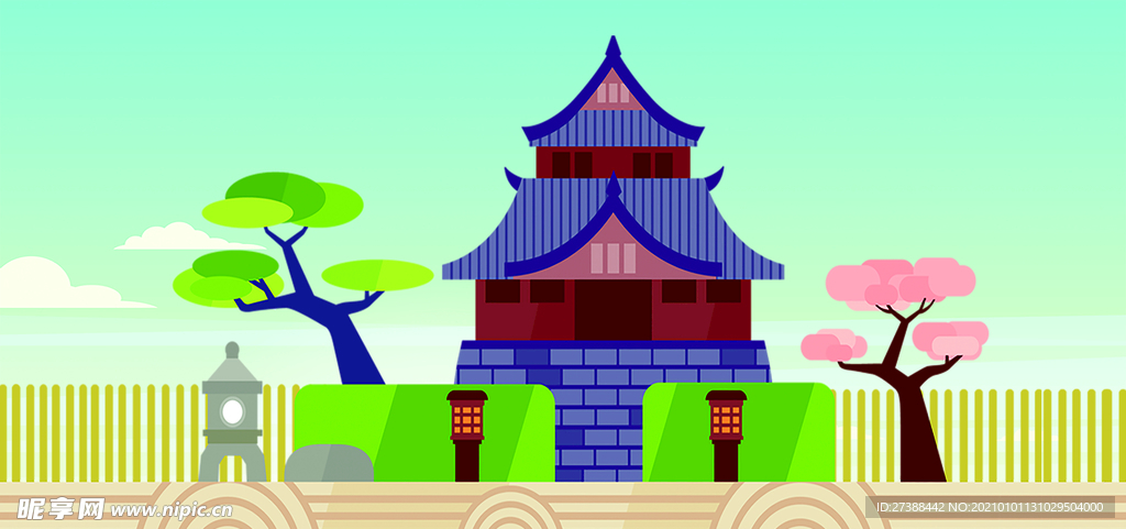 中国风 水墨 喜庆背景