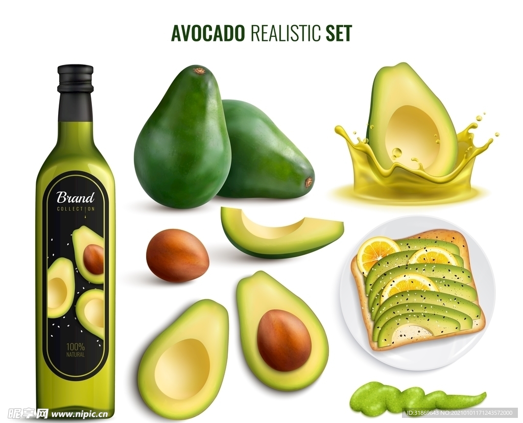 牛油果 水果 蔬菜