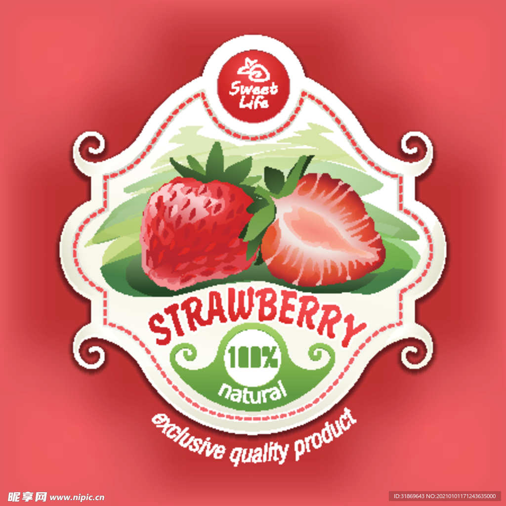 草莓 水果 蔬菜