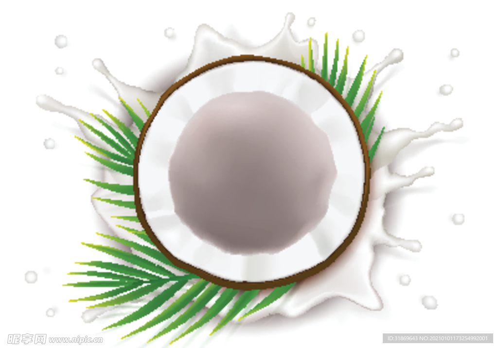 椰子 水果 蔬菜