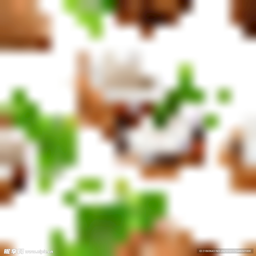 椰子 水果 蔬菜