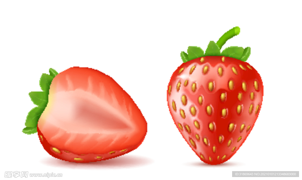 草莓 水果 蔬菜