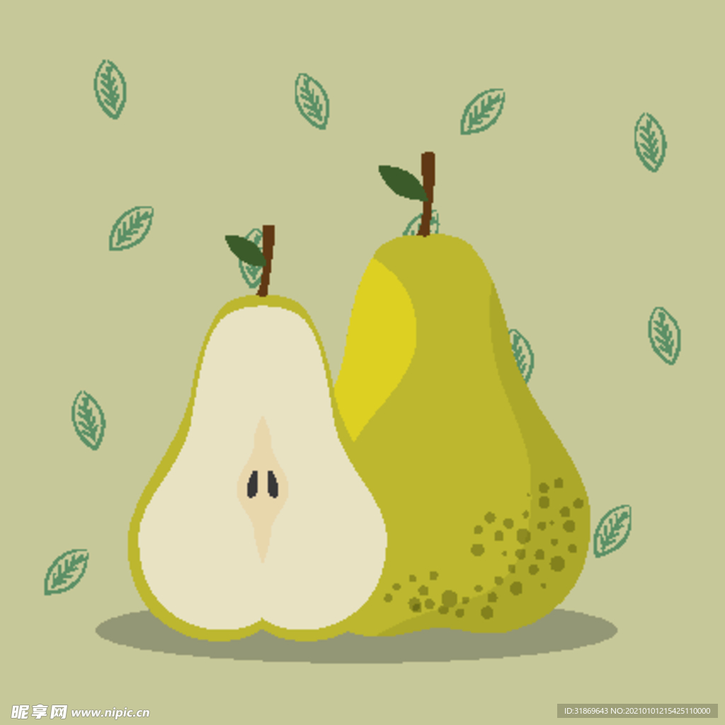 雪梨 水果 蔬菜