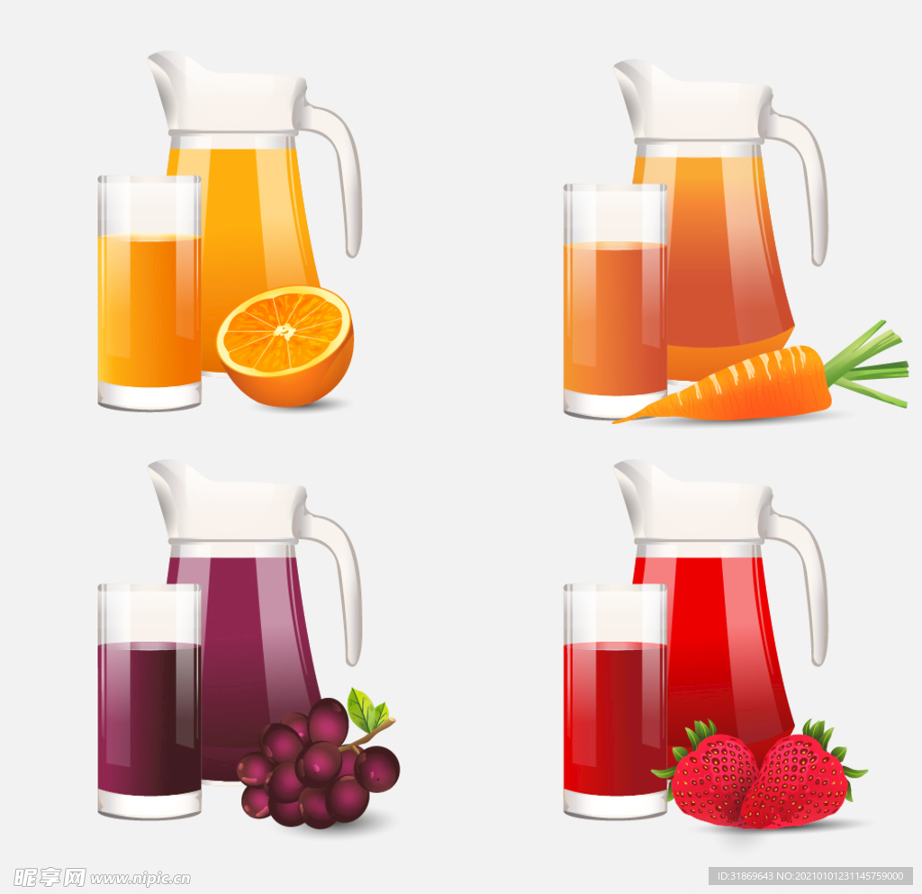 果汁 水果 蔬菜