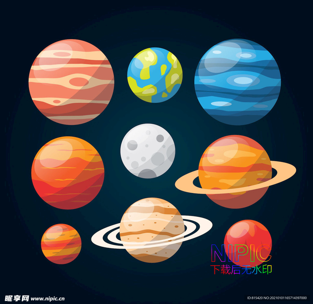 卡通星球行星