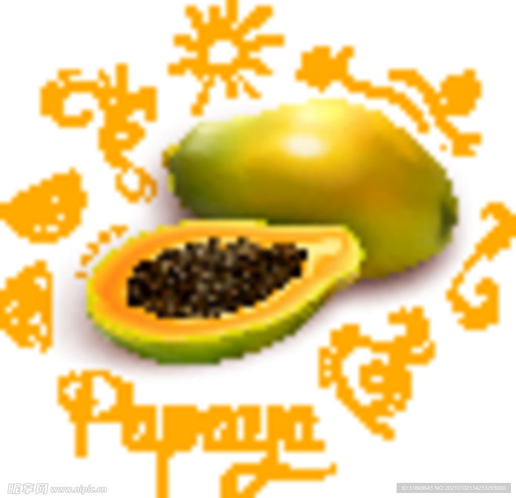 木瓜 水果 蔬菜