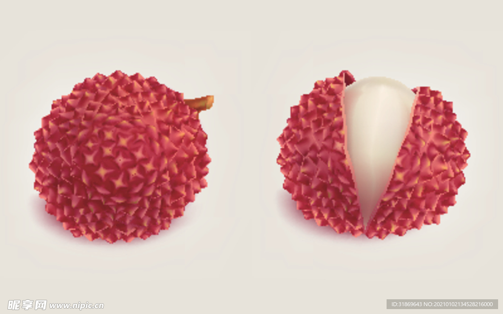 荔枝 水果 蔬菜