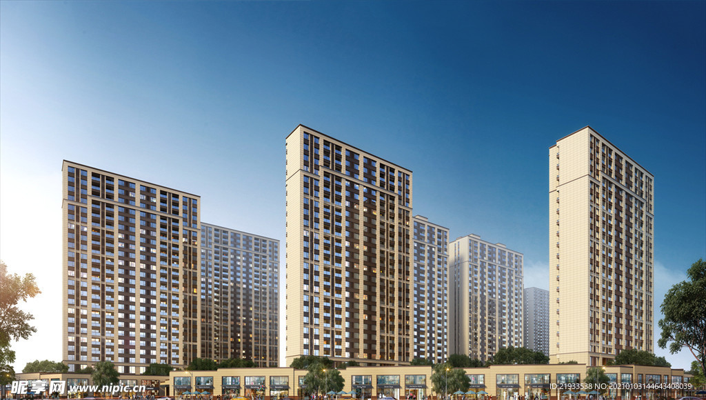 绿城别墅洋房小区园林景观