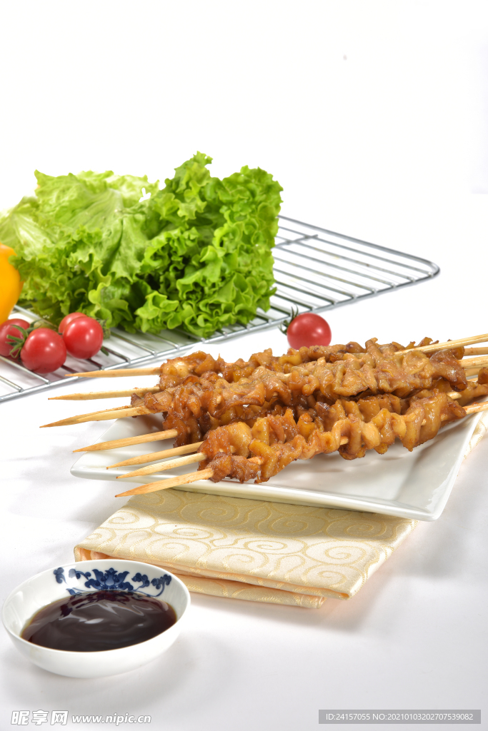 鸡皮串