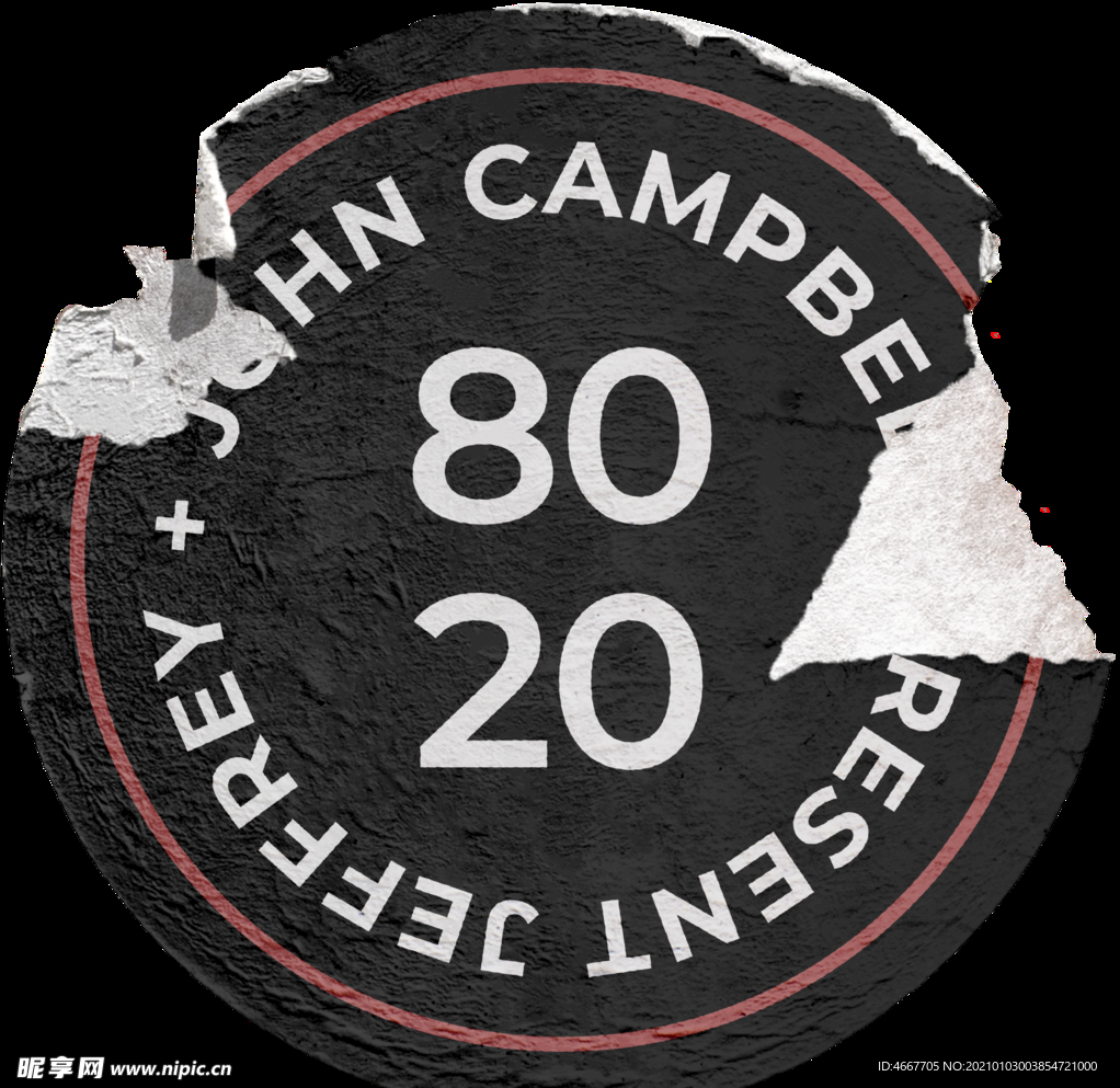 复古贴纸样机   怀旧潮流贴纸