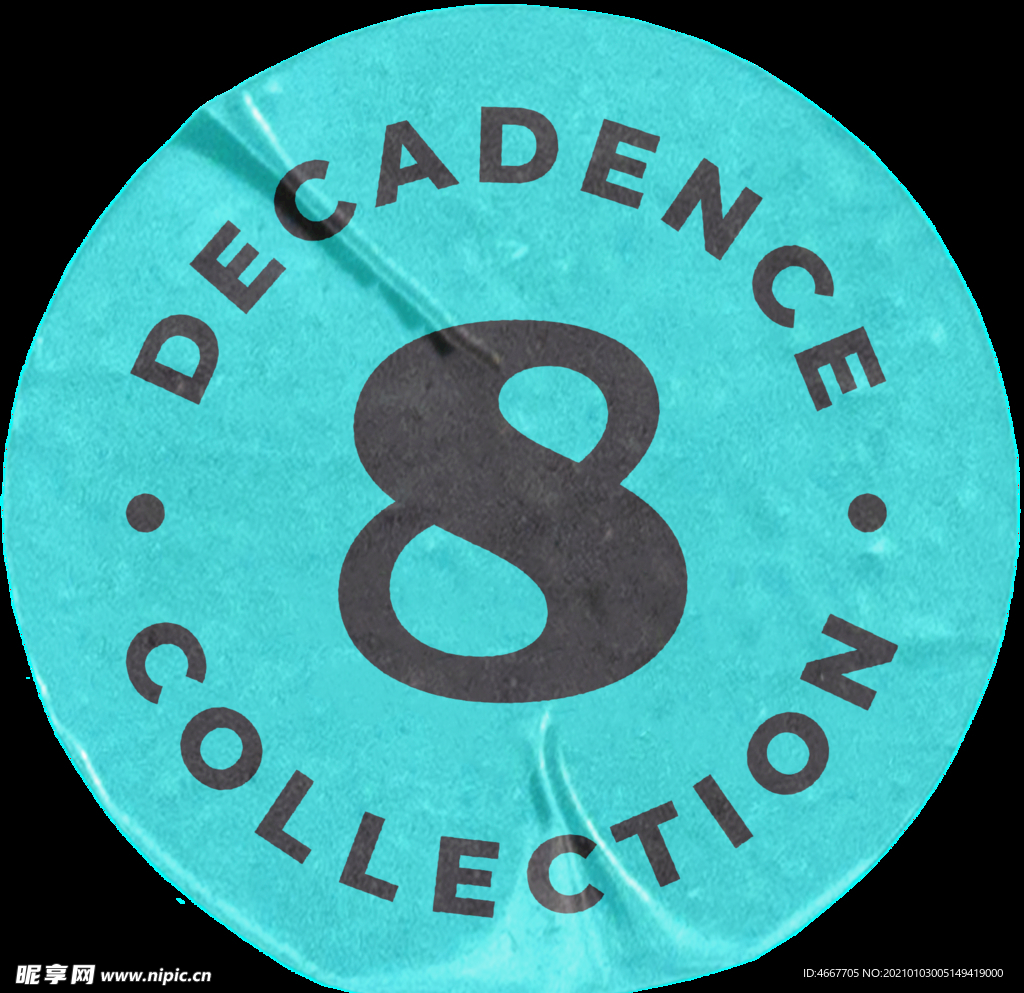 复古贴纸样机   怀旧潮流贴纸