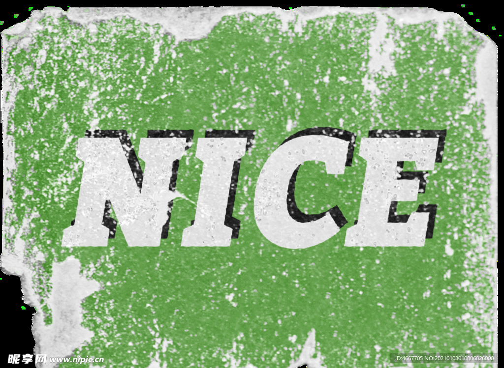 复古贴纸样机   怀旧潮流贴纸