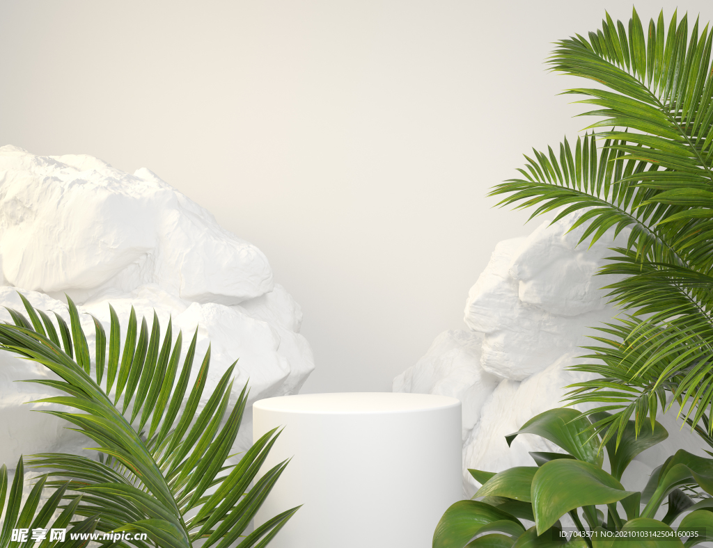 3D立体主图背景