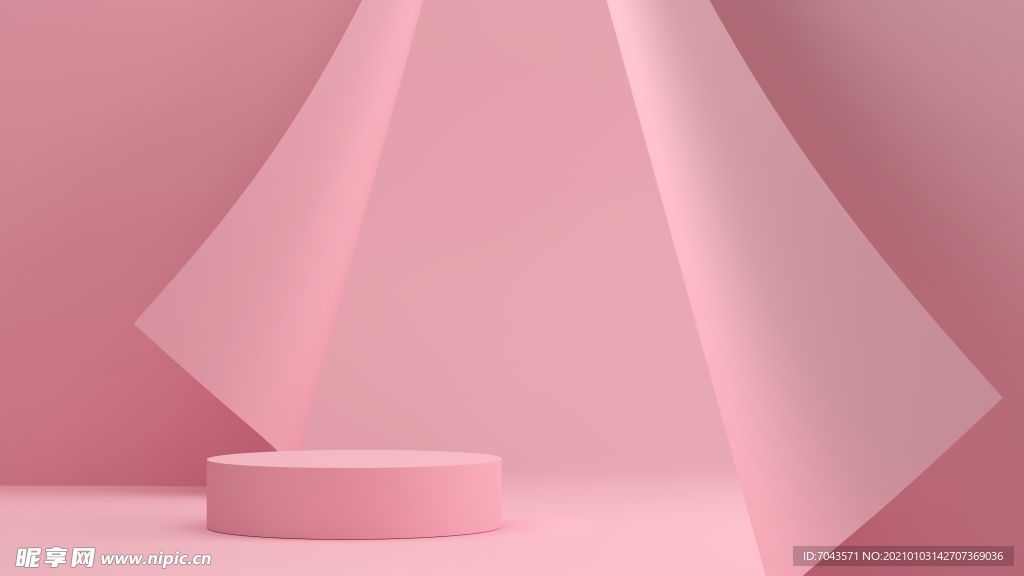 3D立体主图背景