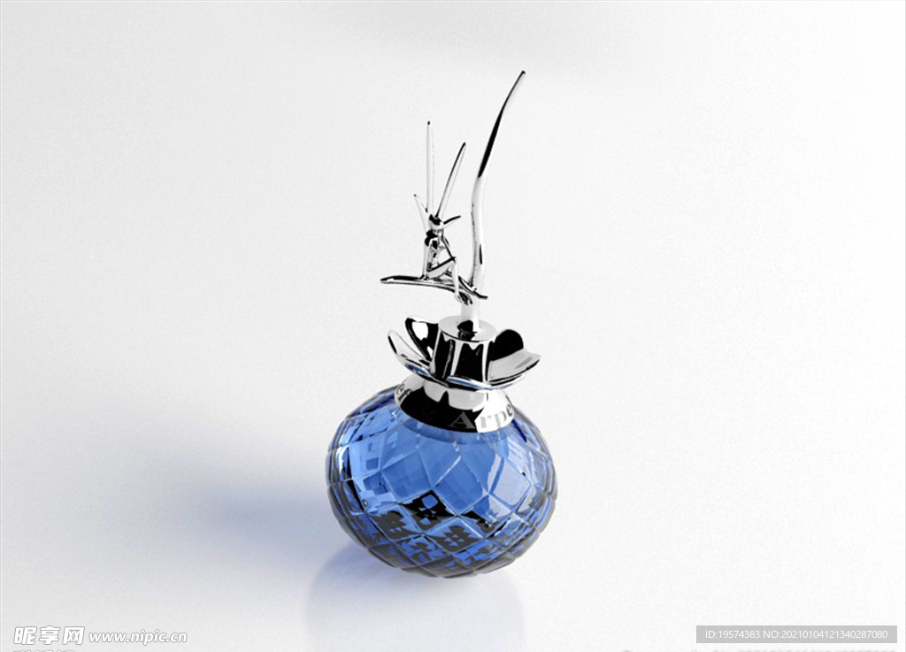 C4D香水模型