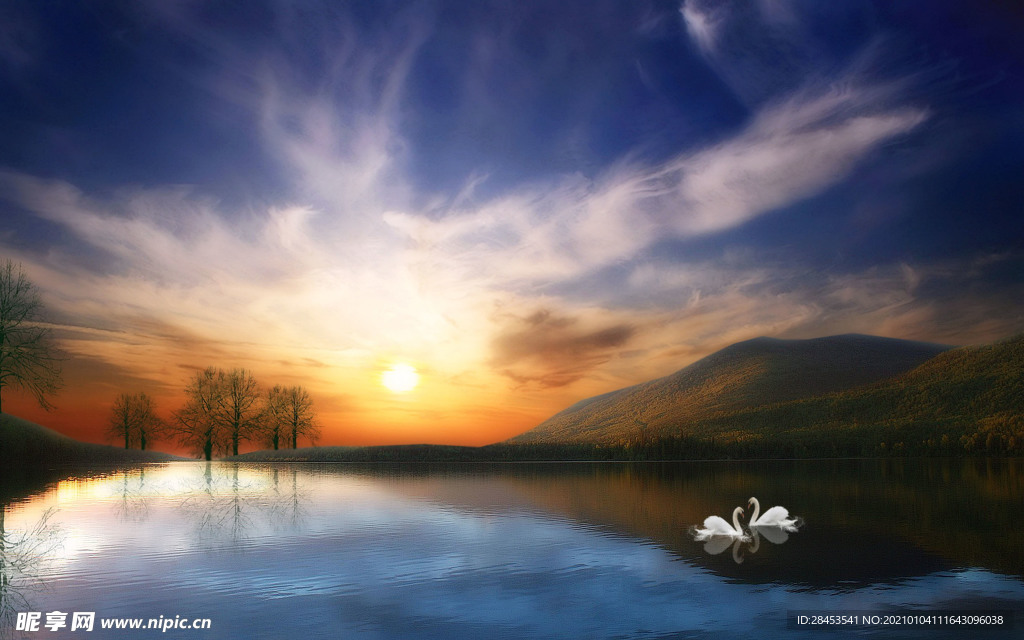夕阳
