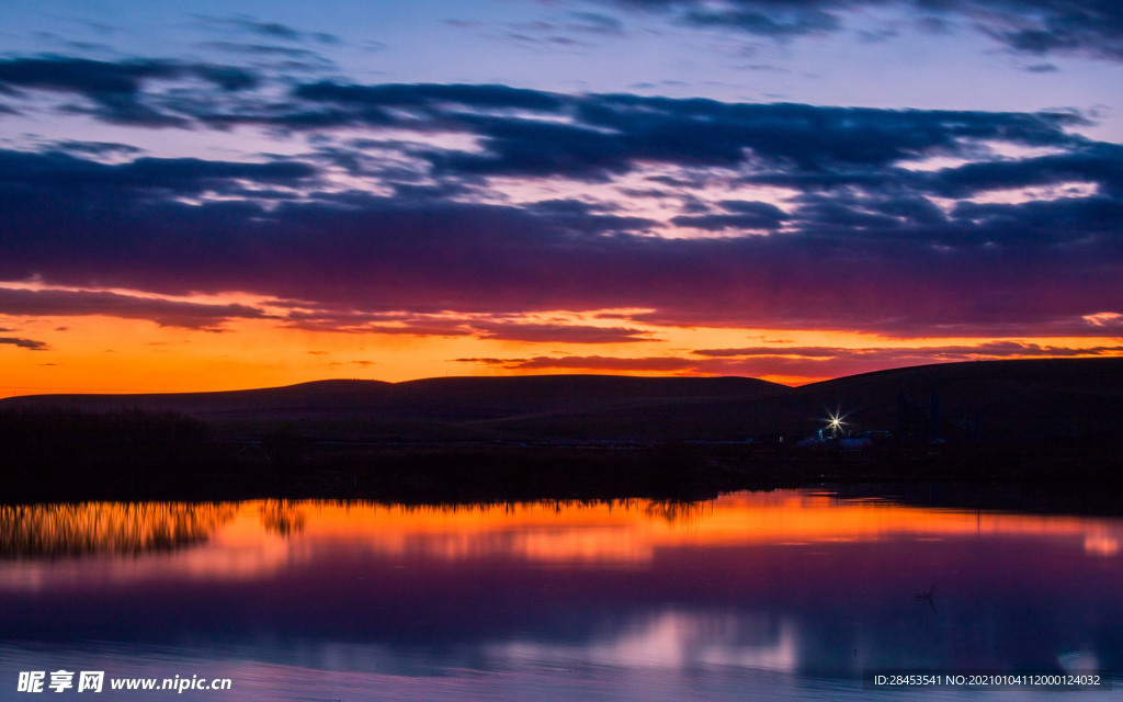 晚霞