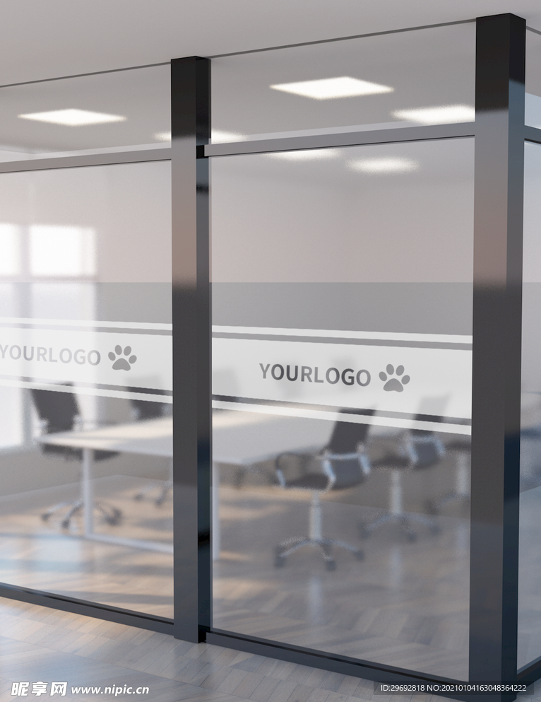 腰线 门贴 玻璃防撞条样机