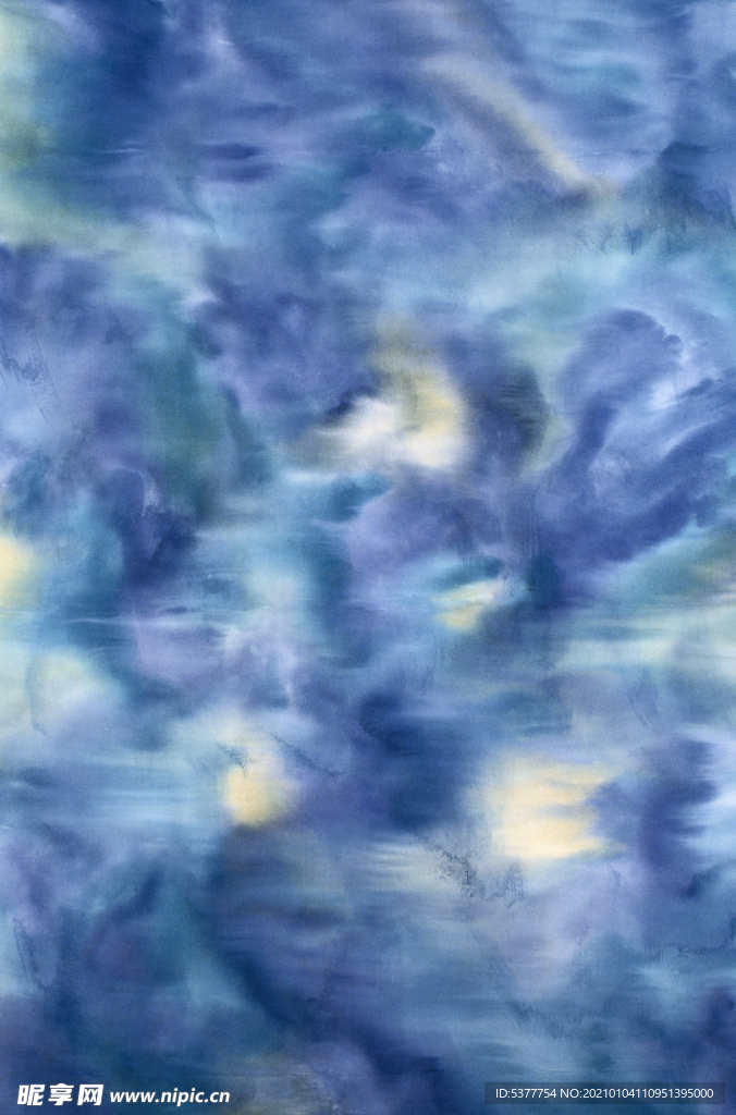 蓝色底纹 艺术抽象 装饰画