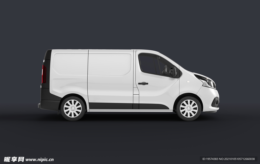 厢式货车外观设计样机模板