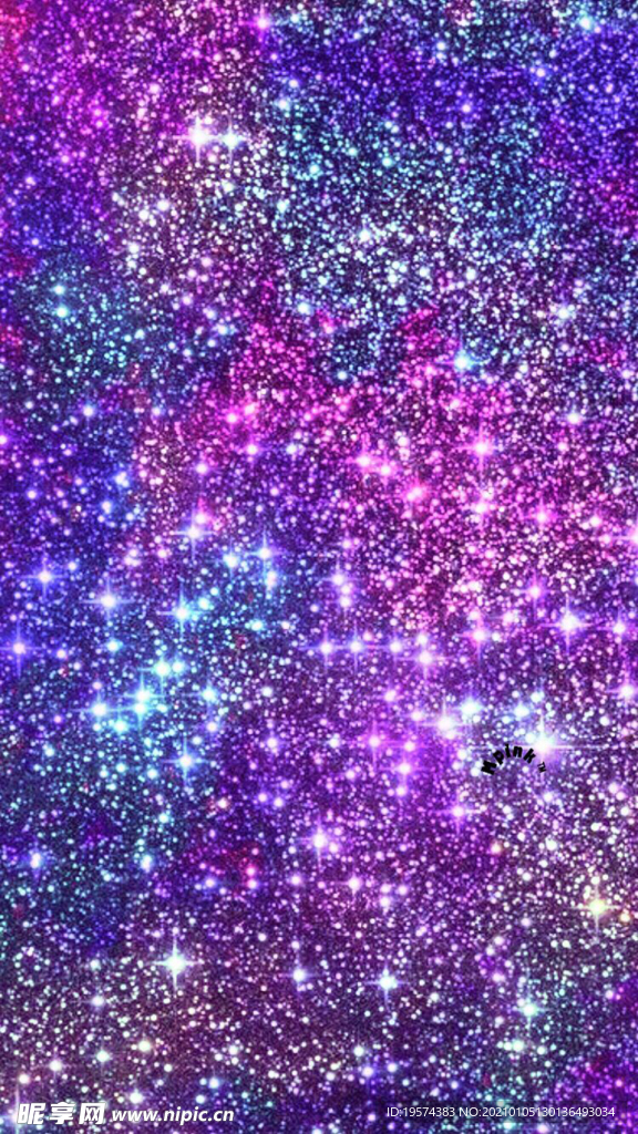 紫色星空背景纹理底纹